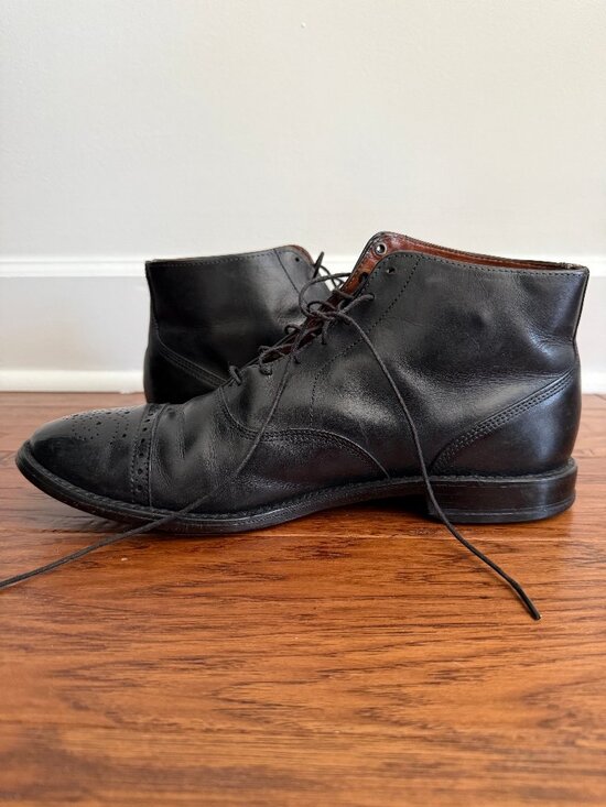 Allen Edmonds Oxford Dress Boot - Men\'s 10.5, black